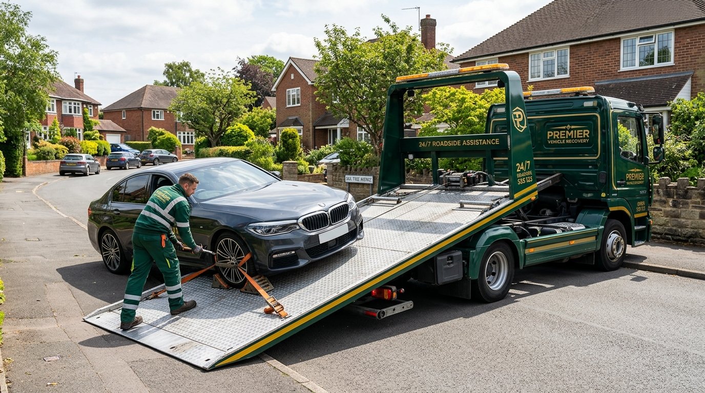 Flatbed Vehicle Towing UK